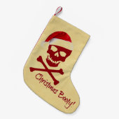 クリスマスの利得! スモールクリスマスストッキング (正面 (吊り時))