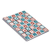 クリスマスの到来インスパイアモザイクタイル ノートブック (右側)