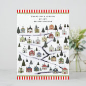 クリスマスの到来カレンダーカード シーズンカード (スタンド正面)