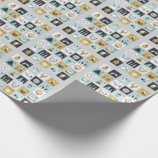 クリスマスの到来 ラッピングペーパー