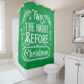 クリスマスの前の夜だった シャワーカーテン (インサイチュ)