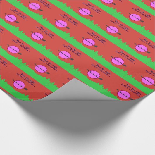 クリスマスの前の夜だった ラッピングペーパー (角)