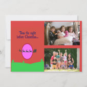 クリスマスの前の夜 シーズンカード (正面)