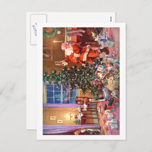 クリスマスの前の夜 シーズンポストカード (正面/裏面)