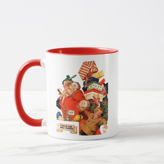 クリスマスの前の夜 マグカップ (左)