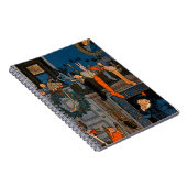 クリスマスの前の夜、Denlow著、1903年(colou ノートブック (右側)