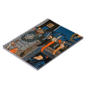 クリスマスの前の夜、Denlow著、1903年(colou ノートブック (左側)