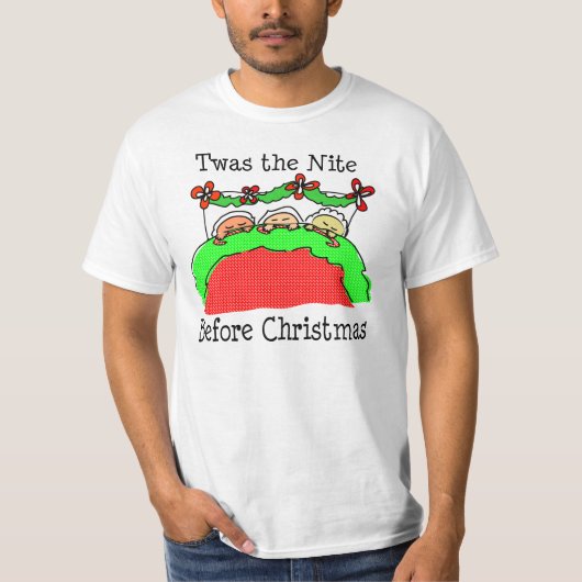 クリスマスの前の夜 Tシャツ (正面)