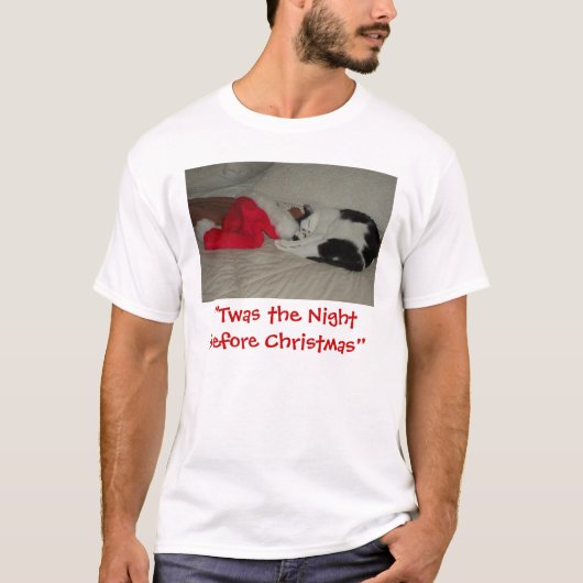 クリスマスの前の夜 Tシャツ (正面)