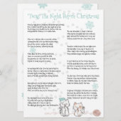 「クリスマスの前の晩おもしろいは (正面/裏面)