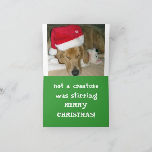 「クリスマスの前の晩だったカスタマイズ......」 シーズンカード (内部)