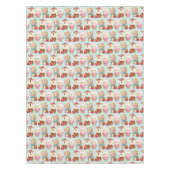 クリスマスの動物のフェスティバル衣装パターン テーブルクロス (正面)