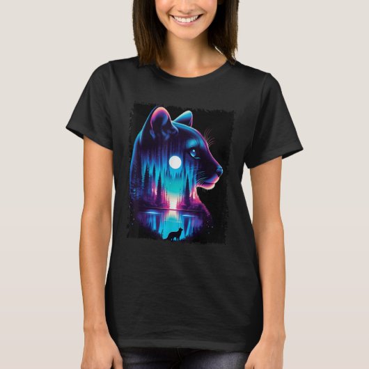 クリスマスの動物のフォッサの男性女性の子供 Tシャツ (正面)