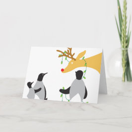 クリスマスの動物 シーズンカード