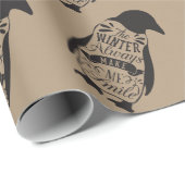 クリスマスの包装紙-ペンギン ラッピングペーパー (ロールコーナー)