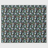 クリスマスの包装紙 ラッピングペーパー (フラット)