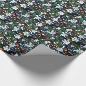 クリスマスの包装紙 ラッピングペーパー (コーナー)