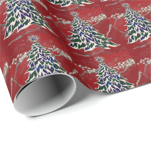 クリスマスの包装紙 ラッピングペーパー (ロールコーナー)