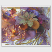 クリスマスの包装紙 ラッピングペーパー (フラット)