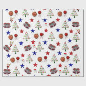 クリスマスの包装紙 ラッピングペーパー (フラット)