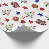 クリスマスの包装紙 ラッピングペーパー (角)