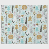 クリスマスの包装紙 ラッピングペーパー (フラット)