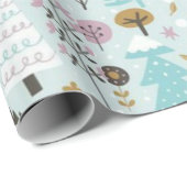 クリスマスの包装紙 ラッピングペーパー (ロールコーナー)