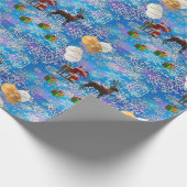 クリスマスの包装紙 ラッピングペーパー (角)