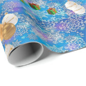 クリスマスの包装紙 ラッピングペーパー (ロールコーナー)