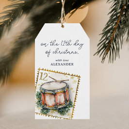 クリスマスの十二日目に ギフトタグ