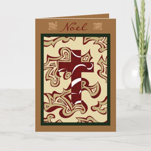 クリスマスの十字 シーズンカード (正面)