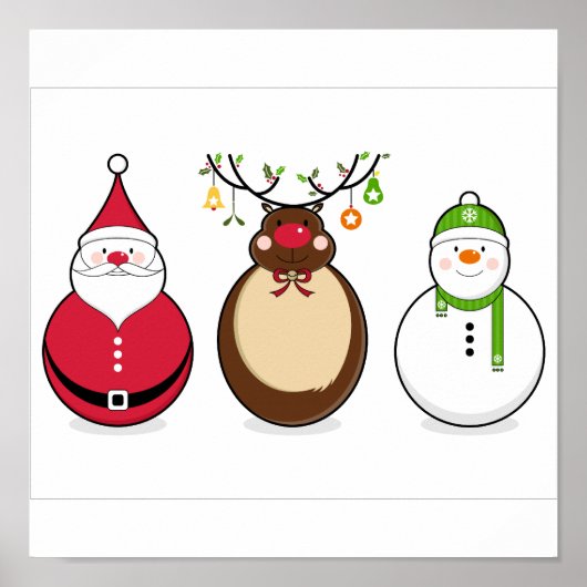 クリスマスの友だち ポスター (正面)