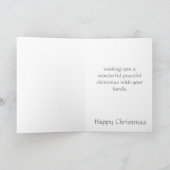 クリスマスの友情 シーズンカード (内部)