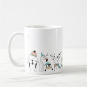 クリスマスの友達 コーヒーマグカップ (左)