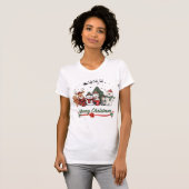 クリスマスの友達Tシャツ メリークリスマス Tシャツ (正面フル)