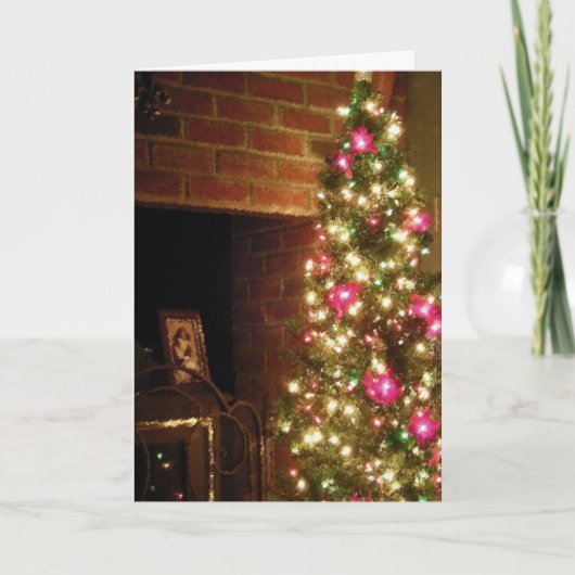 クリスマスの反射 シーズンカード (正面)