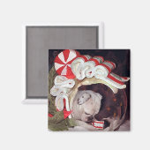 クリスマスの反射 マグネット (正面/裏面)