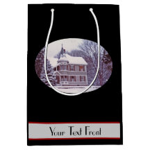 クリスマスの古くビクトリアンな家