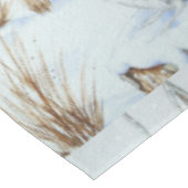 クリスマスの可愛いネズミの雪景色 テーブルクロス (アングル)