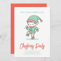 クリスマスの可愛い小妖精や小人踊り