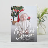 クリスマスの可憐な休暇の誕生発表 シーズンカード (スタンド正面)