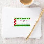 クリスマスの台所から赤い緑 ラベル (インサイチュ)