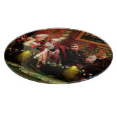 クリスマスの合間 カッティングボード (角)