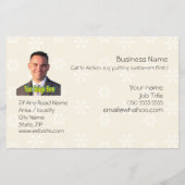 クリスマスの同盟 チラシ (裏面)