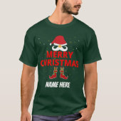 クリスマスの名入れTシャツ Tシャツ (正面)