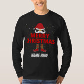 クリスマスの名入れTシャツ Tシャツ (正面)
