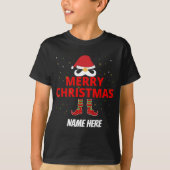 クリスマスの名入れTシャツ Tシャツ (正面)