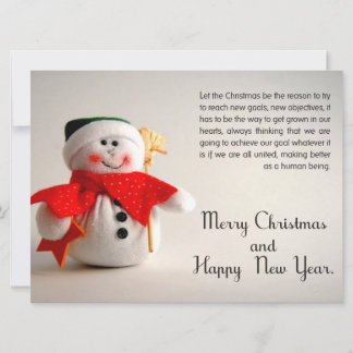 クリスマスの名刺 シーズンカード