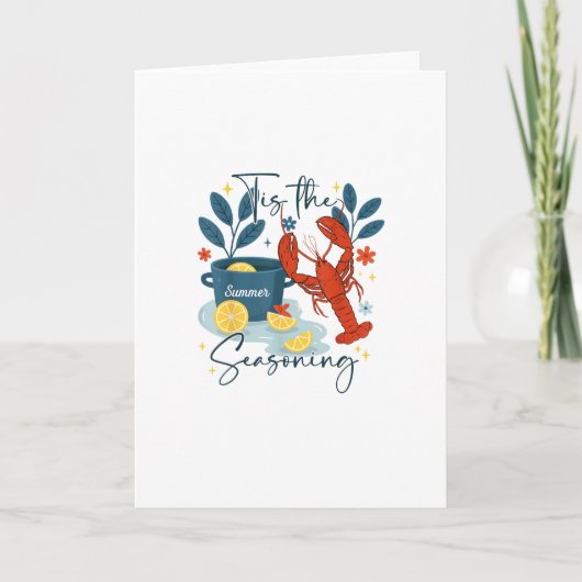 クリスマスの名言「Tis The Season」 カード (正面)