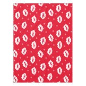 クリスマスの唇と雪 テーブルクロス (正面)